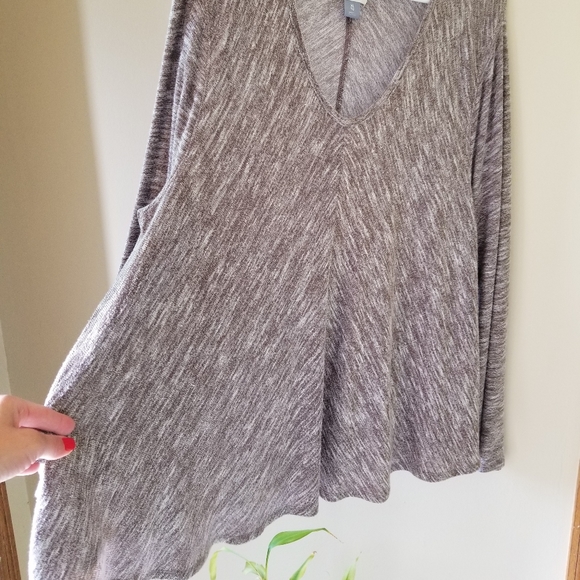 Old Navy marled neutral swing sweater, XL - Picture 2 of 6